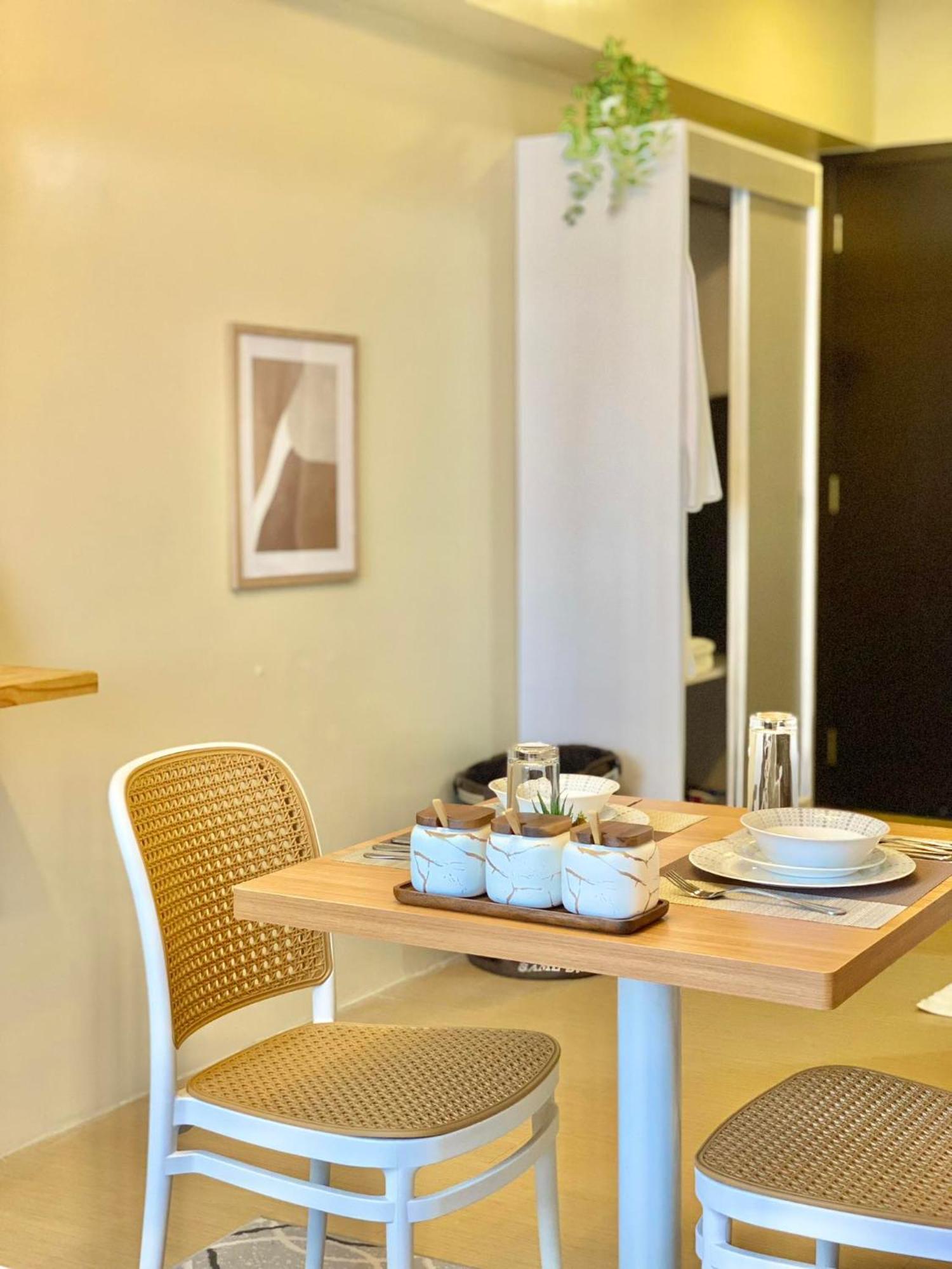 Cozy Studio In Metro Davao With W&D, Pool, & Gym Exterior foto